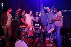 La banda al completo
